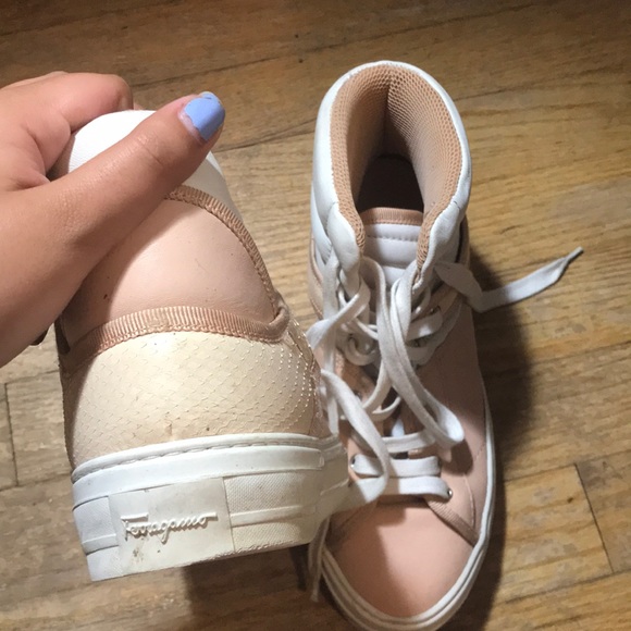 Ferragamo sneakers. Retail at $550 - Picture 2 of 4